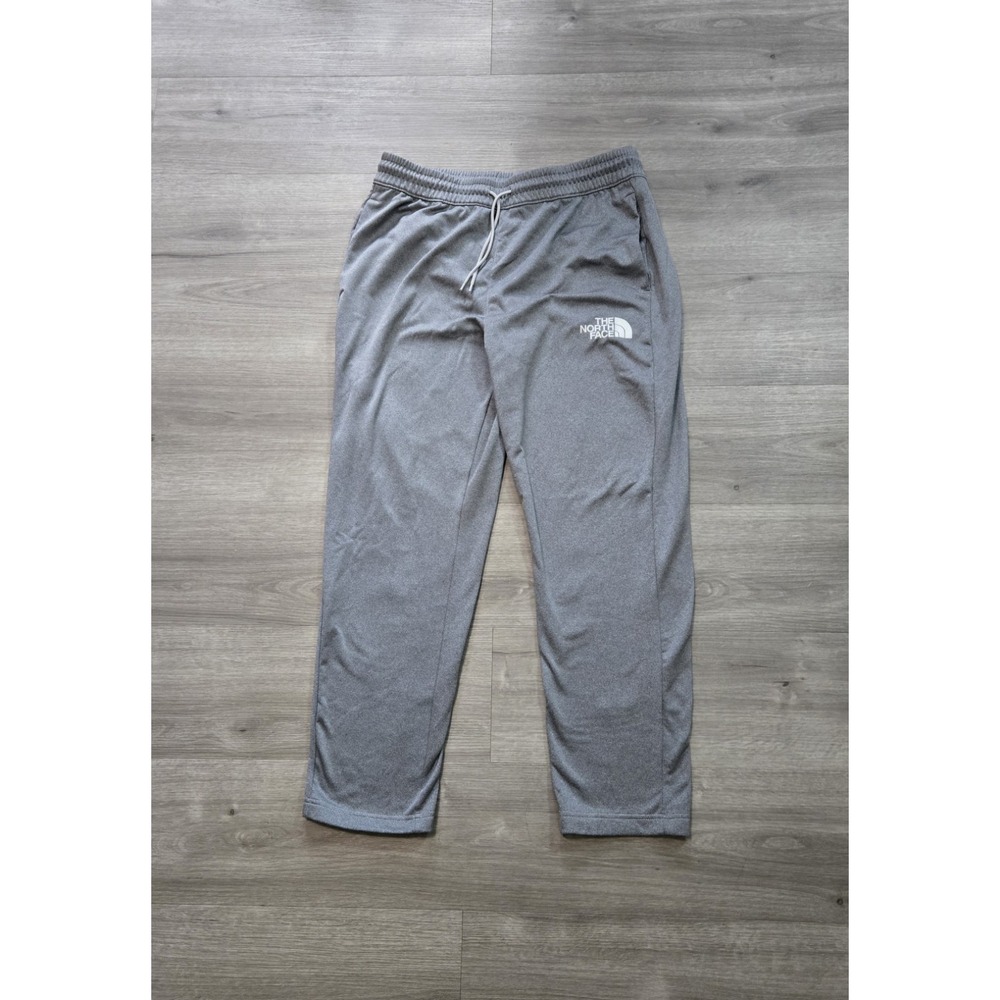 The North Face Sweatpants Mens XL Gray Fleece Joggers Logo Athletic